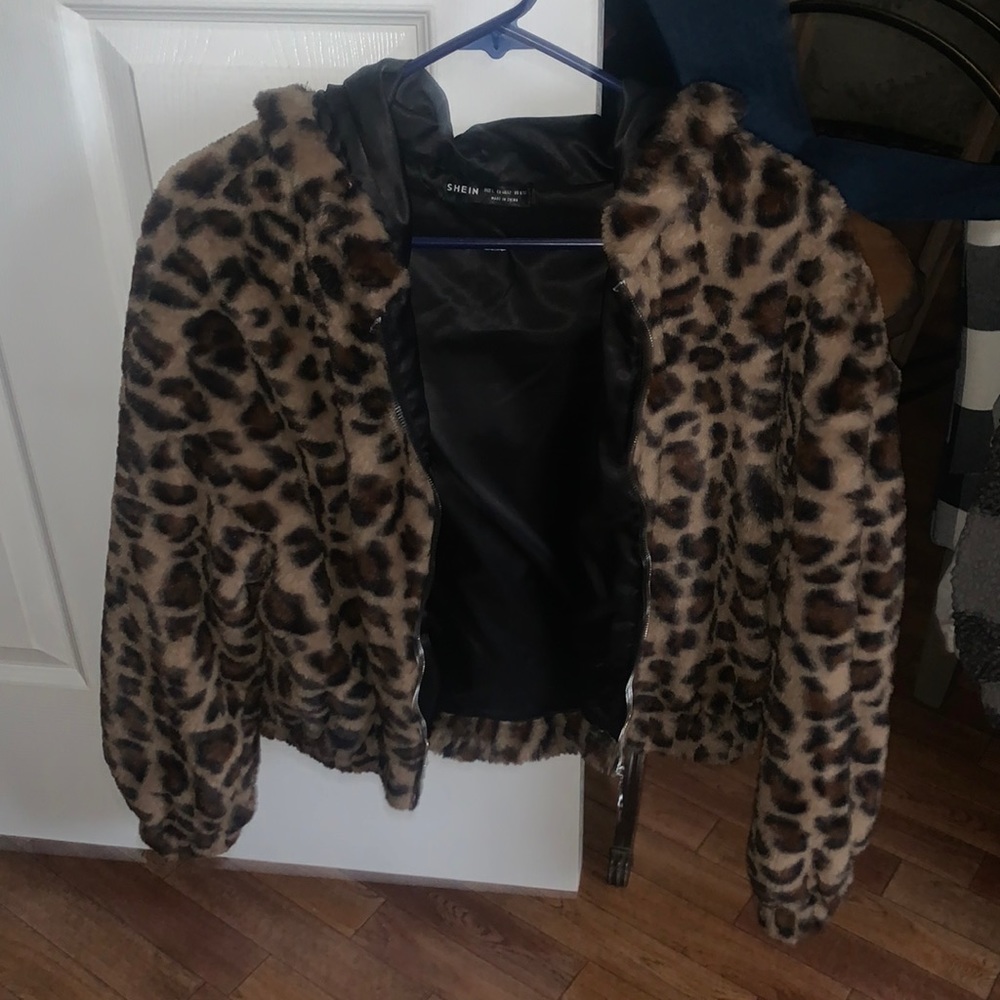 Shein cropped jacket